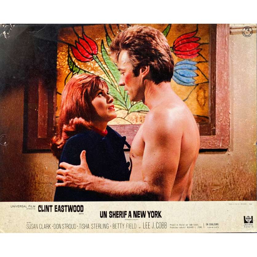 COOGAN'S BLUFF Original Lobby Card N03 - 10x12 in. - 1968 - Don Siegel, Clint Eastwood