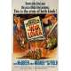 THE WAR LOVER Original Movie Poster - 27x41 in. - 1962 - Philip Leacock, Steve McQueen, Robert Wagner