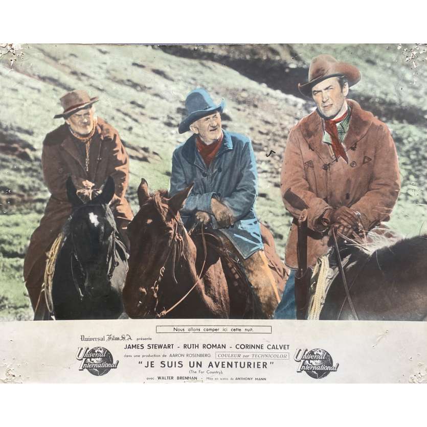 THE FAR COUNTRY Original Lobby Card  - 10x12 in. - 1954 - Anthony Mann, James Stewart