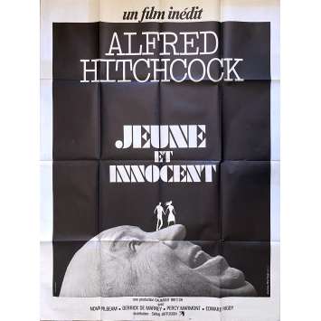 YOUNG AND INNOCENT Original Movie Poster - 47x63 in. - R1970 - Alfred Hitchcock, Nova Pilbeam