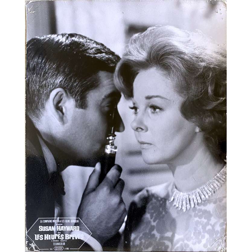 LES HEURES BREVES Photo de film N1 - 24x30 cm. - 1963 - Susan Hayward, Daniel Petrie