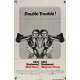 DIRTY HARRY / MAGNUM FORCE Original Movie Poster  - 27x40 in. - 1973 - Don Siegel, Clint Eastwood