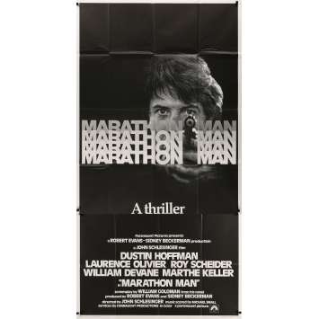 MARATHON MAN Affiche de film - 104x206 cm. - 1976 - Dustin Hoffman, John Schlesinger MARATHON MAN Affiche de film - 104x206 cm. - 1976 - Dustin Hoffman, John Schlesinger