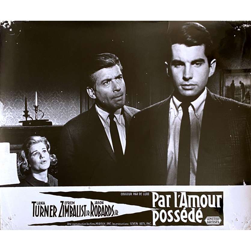 PAR L'AMOUR POSSEDE Photo de film N1 - 24x30 cm. - 1961 - Lana Turner, Jason Robards, John Sturges