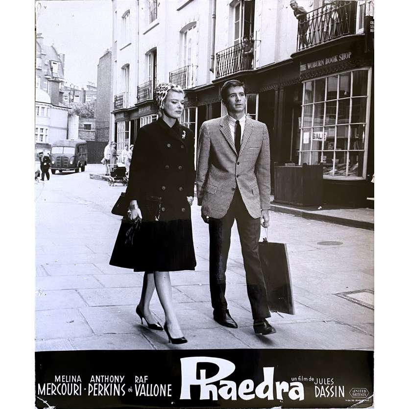 PHEDRE Photo de film N2 - 24x30 cm. - 1962 - Melina Mercouri, Anthony Perkins, Jules Dassin