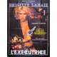 THE FEMALE EXECUTIONER Original Movie Poster - 47x63 in. - 1986 - Michel Caputo, Brigitte Lahaie