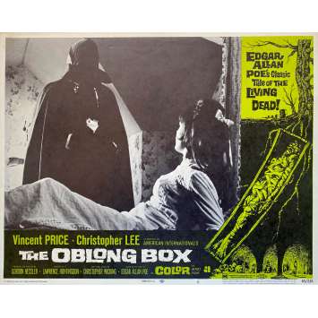 THE OBLONG BOX Original Lobby Card - 11x14 in. - 1969 - Gordon Hessler, Vincent Price, Christopher Lee
