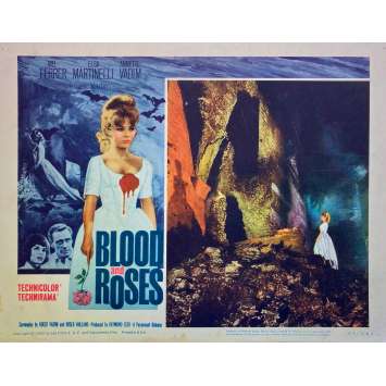 BLOOD AND ROSES Original Lobby Card N1 - 11x14 in. - 1960 - Roger Vadim, Elsa Martinelli