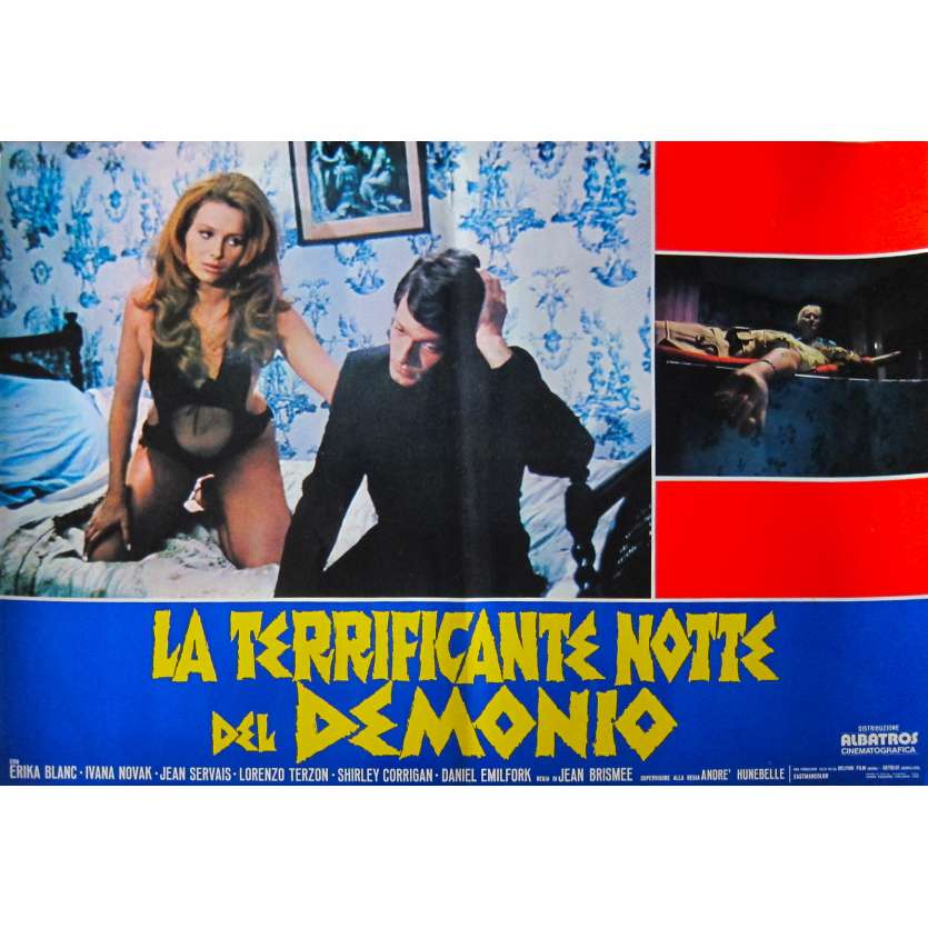 AU SERVICE DU DIABLE Photo de film N2 - 46x64 cm. - 1971 - Erika Blanc, Jean Brismée