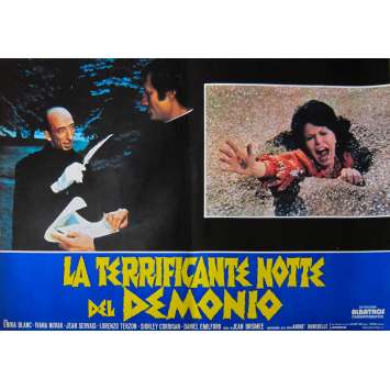 AU SERVICE DU DIABLE Photo de film N5 - 46x64 cm. - 1971 - Erika Blanc, Jean Brismée