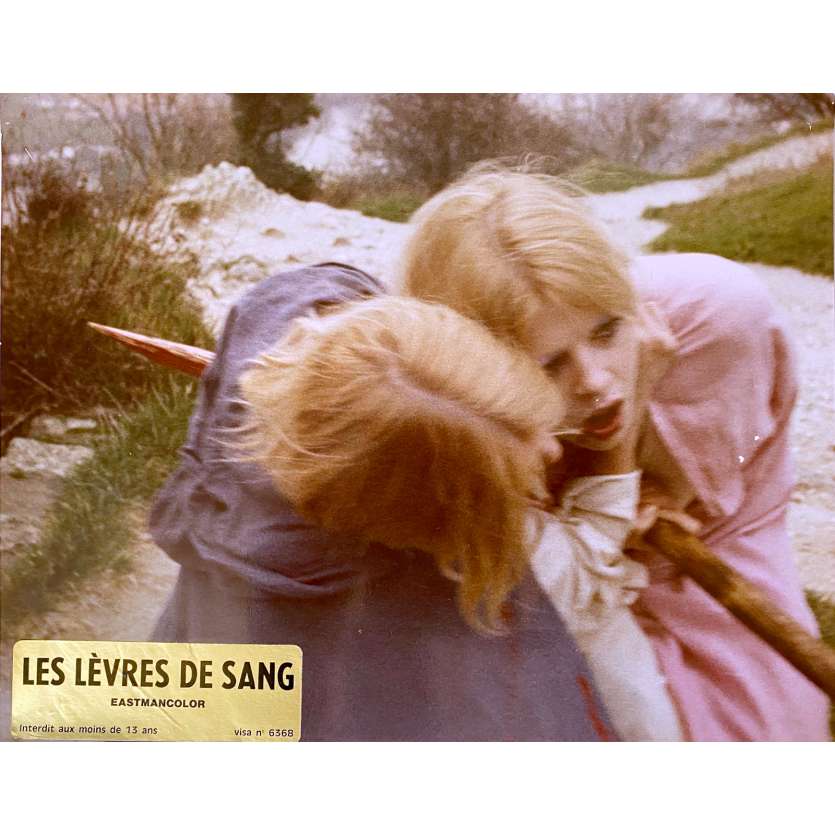 LEVRES DE SANG Photo de film N2 - 21x30 cm. - 1975 - Jean-Loup Philippe, Jean Rollin