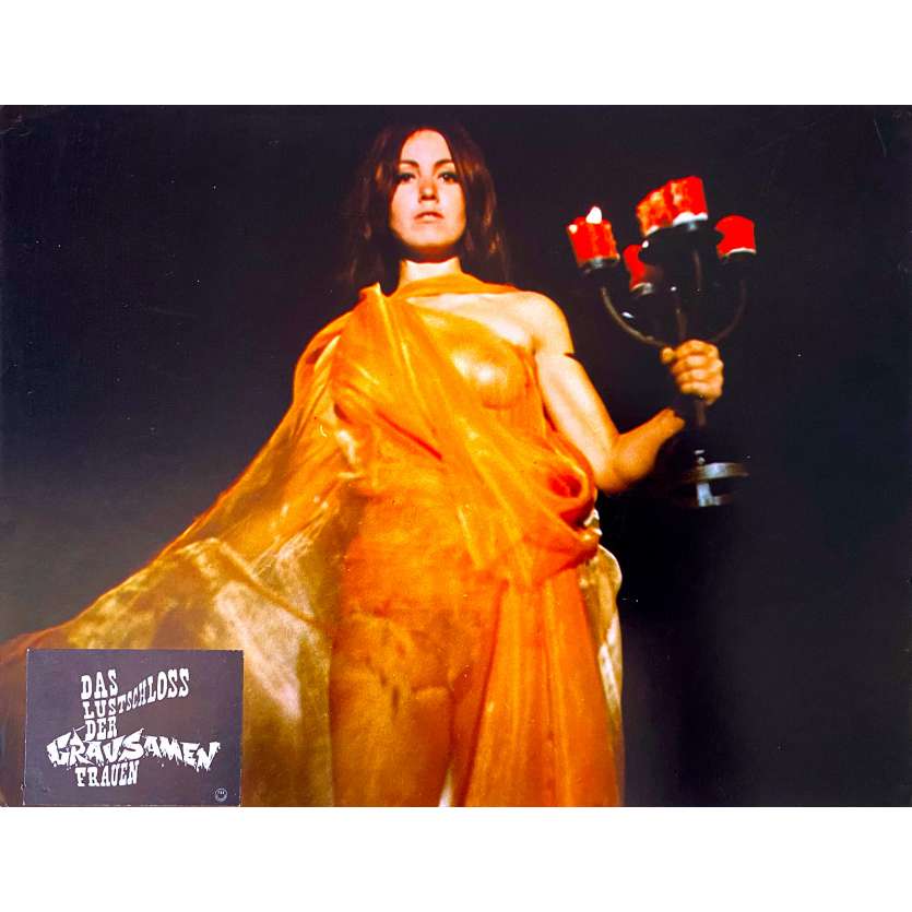 THE NUDE VAMPIRE Original Lobby Card  - 9x11,5 in. - 1970 - Jean Rollin, Caroline Cartier