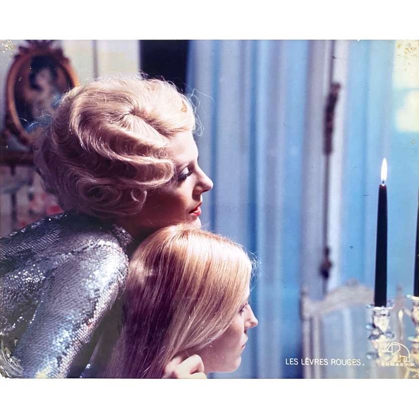 LES LEVRES ROUGES Photo de film  - 24x30 cm. - 1971 - Delphine Seyrig, Harry Kümel
