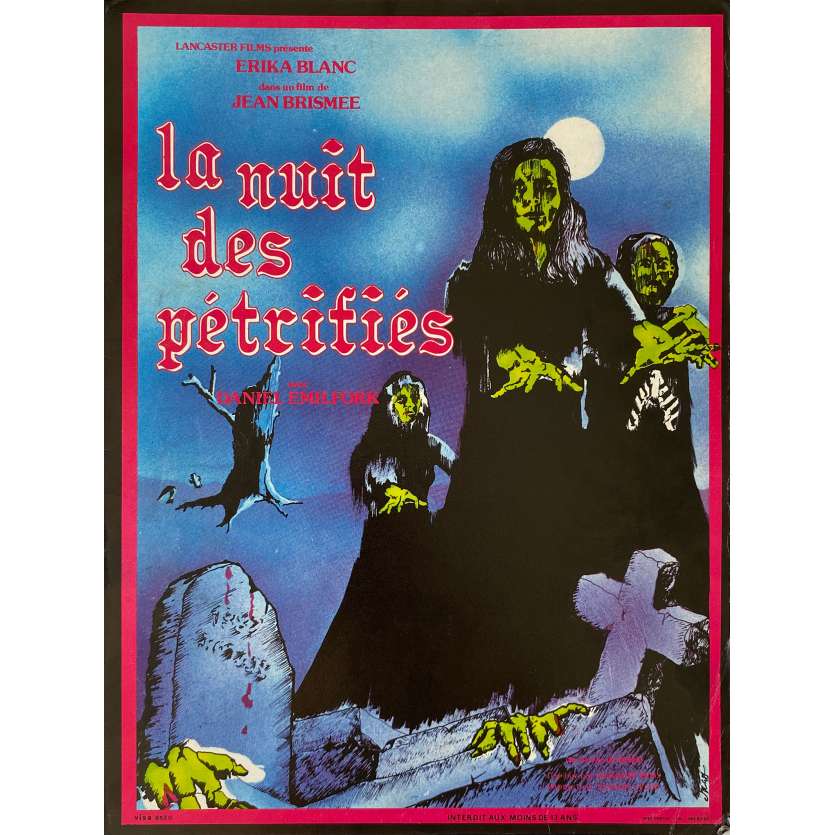 THE DEVIL'S NIGHMARE Original Pressbook 4p - 7x9 in. - 1971 - Jean Brismée, Erika Blanc