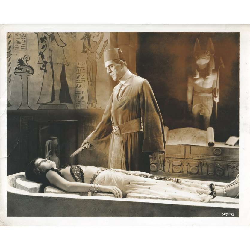 LA MOMIE (1932) Photo de presse - 20x25 cm. - 1932 - Boris Karloff, Karl Freund