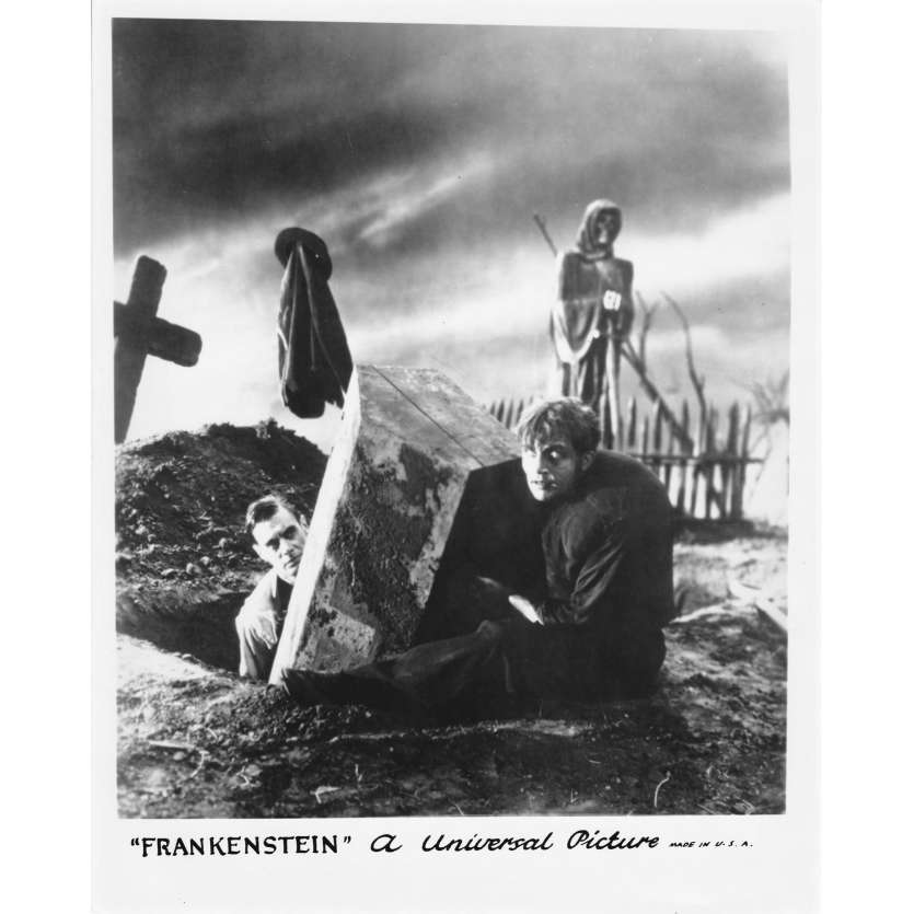 FRANKENSTEIN Original Movie Still - 8x10 in. - R1980 - James Whale, Boris Karloff