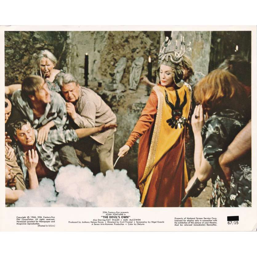 PACTE AVEC LE DIABLE Photo de film - 20x25 cm. - 1966 - Joan Fontaine, Cyril Frankel