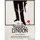 BARRY LYNDON Affiche de film - 40x54 cm. - R1990 - Ryan O'Neil, Stanley Kubrick