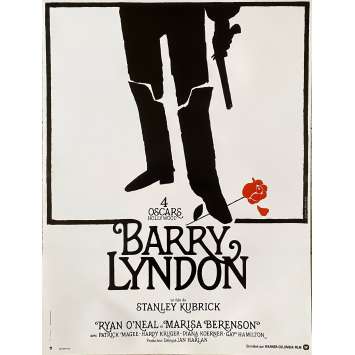 BARRY LYNDON Affiche de film - 40x54 cm. - R1990 - Ryan O'Neil, Stanley Kubrick