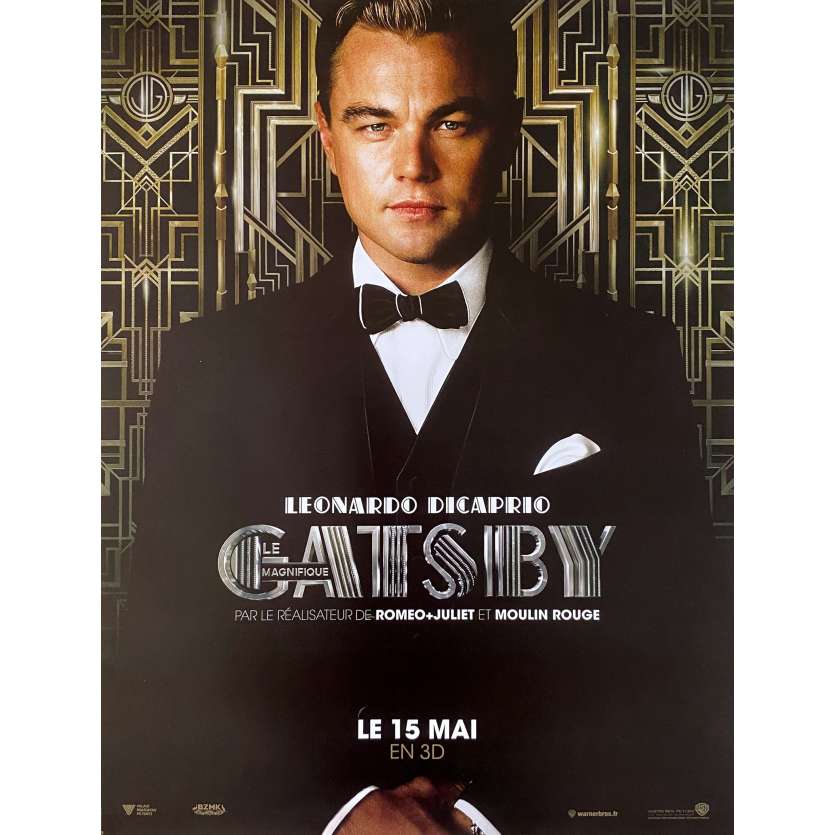 GASTBY LE MAGNIFIQUE (2013) Affiche de film - 40x54 cm. - 2013 - Leonardo DiCaprio, Baz Luhrmann