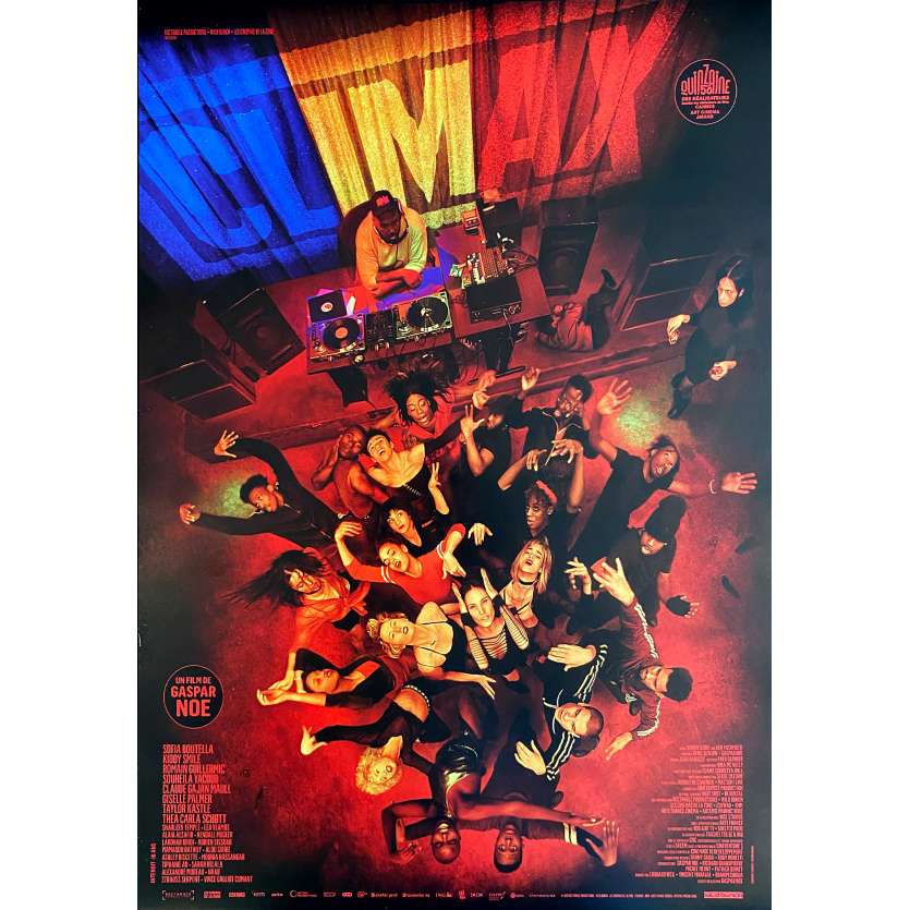 CLIMAX Affiche de film - 40x54 cm - 2018 - Gaspar Noe