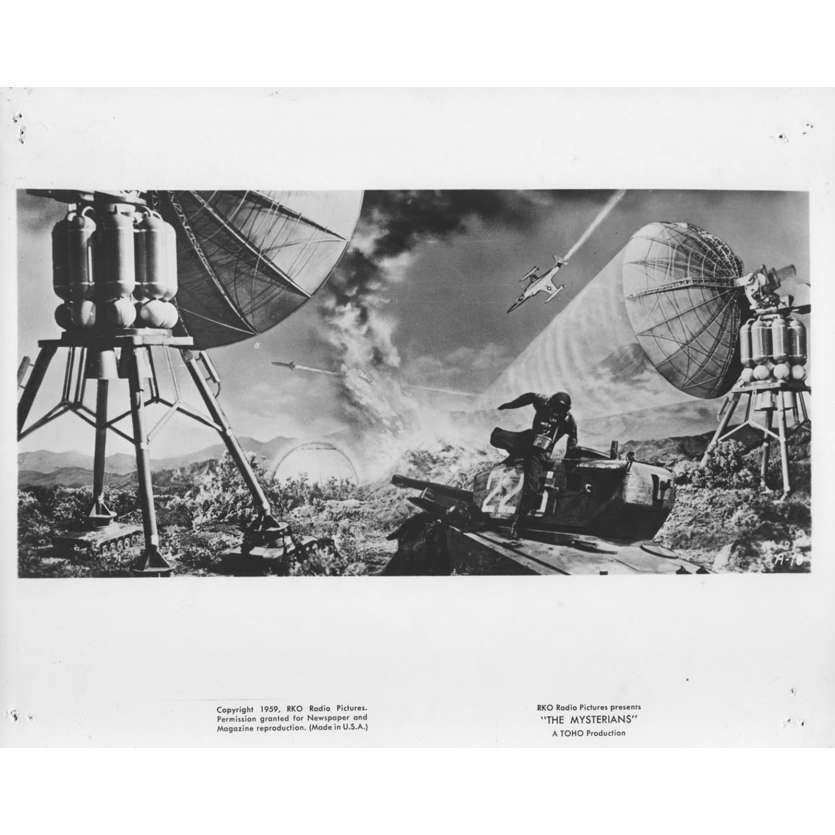 THE MYSTERIANS US Movie Still N5 8x10 - 1959 - Ishiro Honda, Kenji Sahara