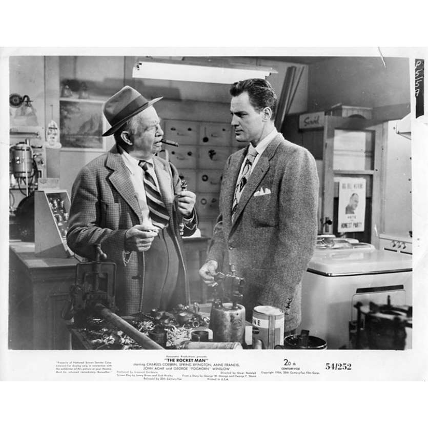 THE ROCKET MAN US Movie Still 8X10 - 1954 - Oscar Rudolph, Charles Coburn