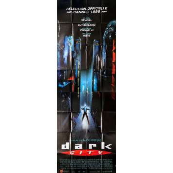 DARK CITY Affiche de film  - 120x320 cm. - 1998 - Jennifer Connely, Alex Proyas