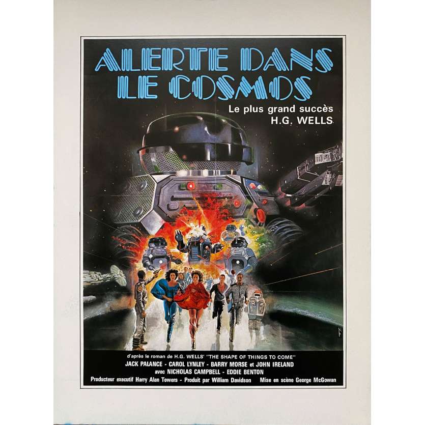 ALERTE DANS LE COSMOS Synopsis - 24x30 cm. - 1979 - Jack Palance, George McCowan