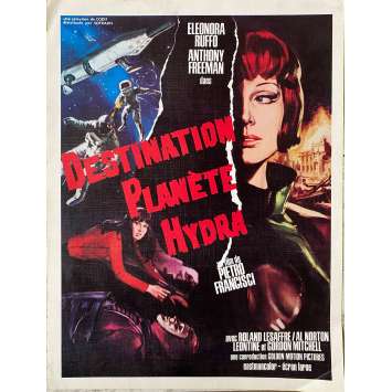 DESTINATION PLANETE HYDRA Synopsis - 24x30 cm. - 1966 - Leonora Ruffo, Pietro Francisci