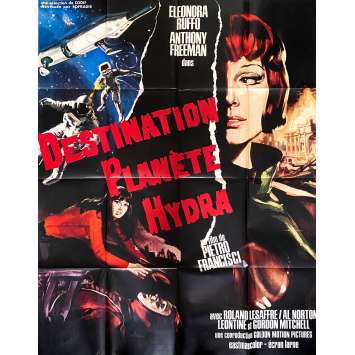 DESTINATION PLANETE HYDRA Affiche de film - 120x160 cm. - 1966 - Leonora Ruffo, Pietro Francisci