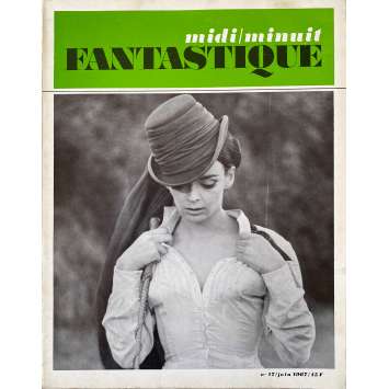 MIDI MINUIT FANTASTIQUE N17 Magazine - 21x30 cm. - 1969 - Barbara Steele, Jean-Pierre Mocky