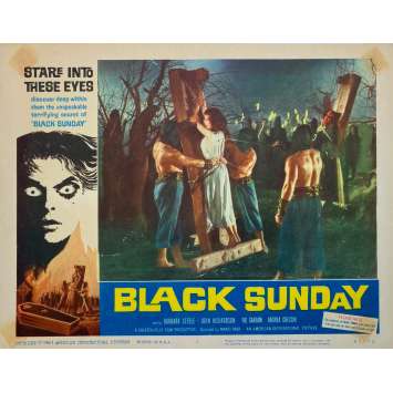 BLACK Sunday Original Lobby Card - 11x14 in. - 1960 - Mario Bava, Barbara Steele BLACK Sunday Original Lobby Card - 11x14 in. - 1960 - Mario Bava, Barbara Steele