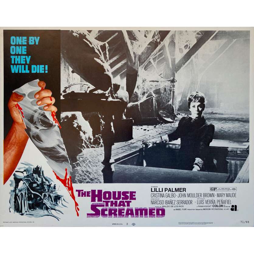 LA RESIDENCE Photo de film - 28x36 cm. - 1970 - Lilli Palmer, Narciso Ibáñez Serrador