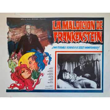 THE RITES OF FRANKENSTEIN Original Lobby Card - 11x14 in. - 1973 - Jesus Franco, Alberto Dalbes