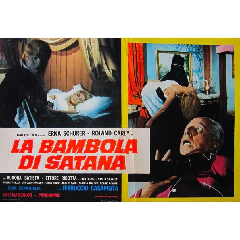 LA POUPEE DE SATAN Photo de film - 46x64 cm. - 1969 - Erna Schurer, Ferruccio Casapinta