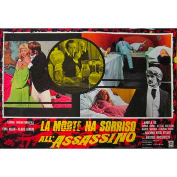 LA MORT A SOURI A L'ASSASSIN Photo de film - 46x64 cm. - 1973 - Klaus Kinski, Joe D'Amato