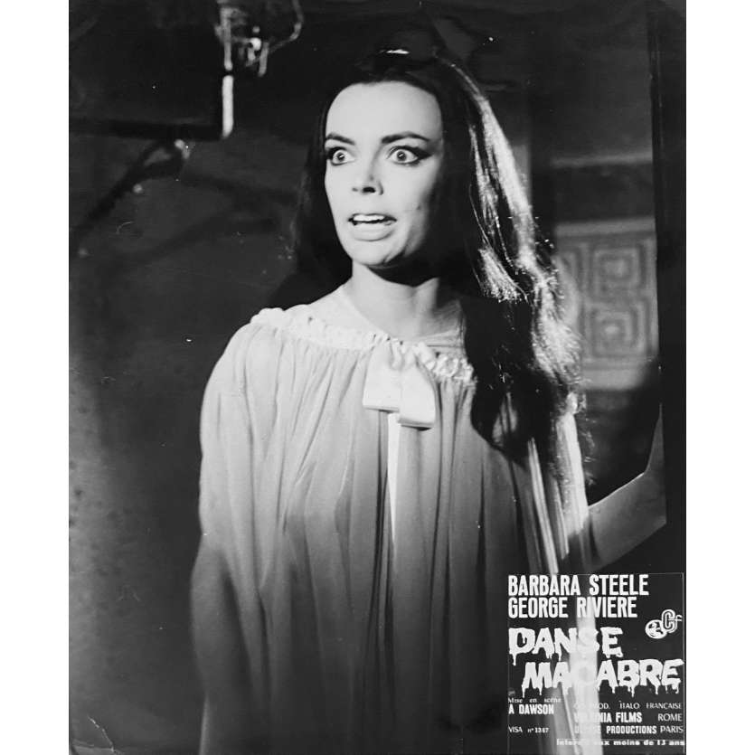 DANSE MACABRE Photo de film  - 21x30 cm. - 1964 - Barbara Steele, Antonio Margheriti