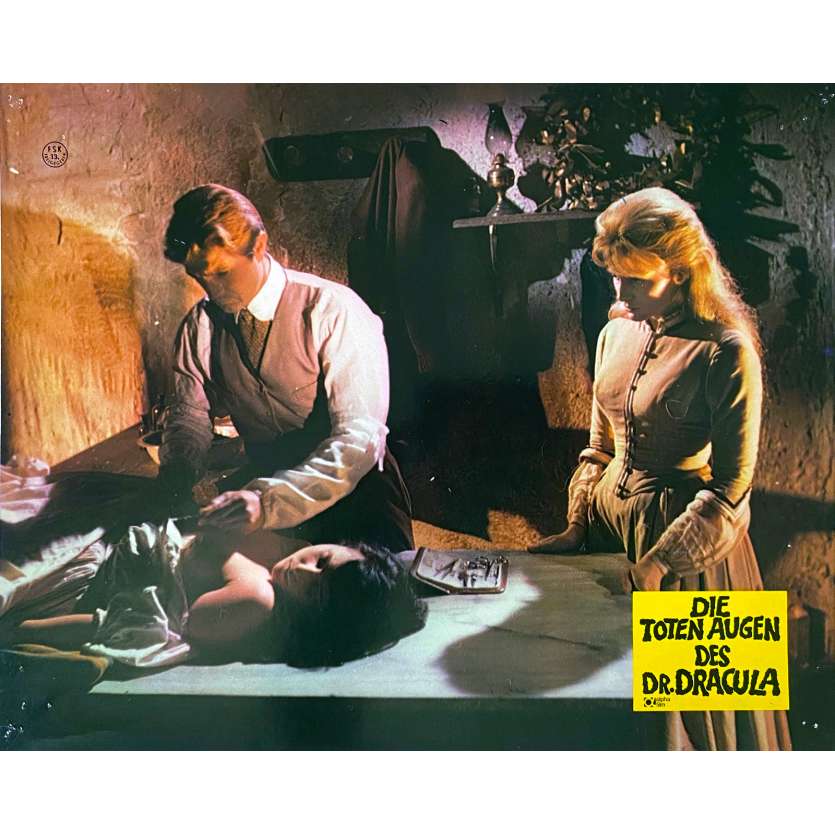 KILL BABY KILL! Original Lobby Card N3 - 9x11,5 in. - 1966 - Mario Bava, Erika Blanc