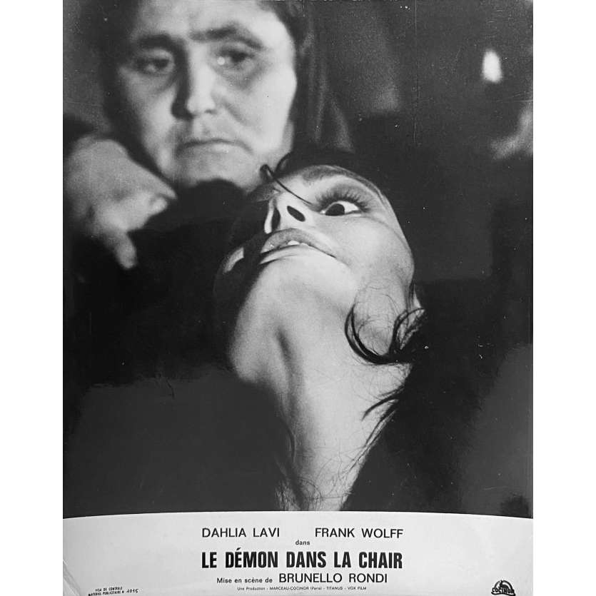 THE DEMON Original Lobby Card  - 10x12 in. - 1963 - Brunello Rondi, Daliah Lavi
