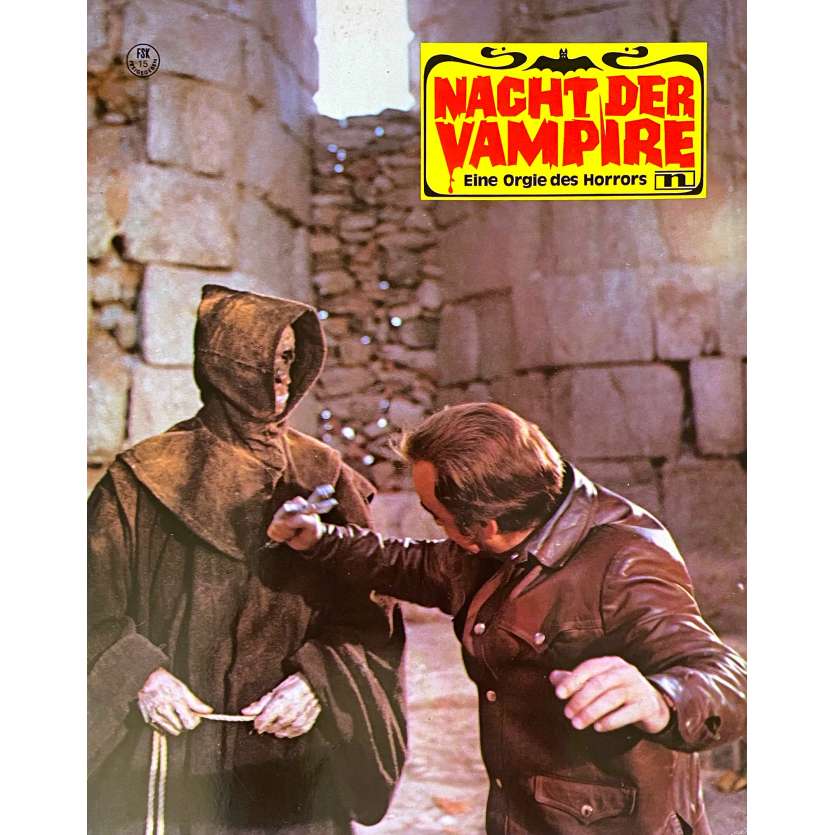 LA FURIE DES VAMPIRES Photo de film  - 21x30 cm. - 1971 - Paul Naschy, Leon Klimovsky