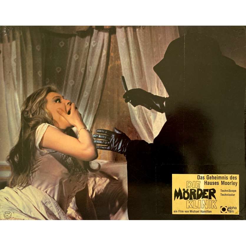 MURDER CLINIC Original Lobby Card  - 9x11,5 in. - 1966 - Elio Scardamaglia, William Berger