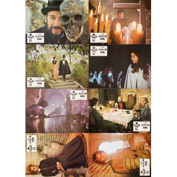 CROSS OF THE DEVIL Original Lobby Cards x8 - 9x12,5 in. - 1975 - John Gilling, Ramiro Oliveros