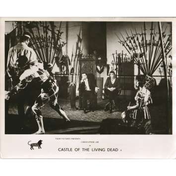 THE CASTLE OF THE LIVING DEAD Original Movie Still - 8x10 in. - 1964 - Warren Kiefer, Christopher Lee