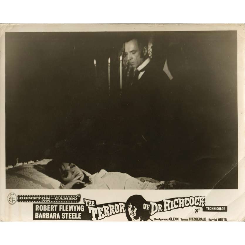 THE HORRIBLE DR. HITCHCOCK Original Movie Still  - 8x10 in. - 1962 - Riccardo Freda, Barbara Steele
