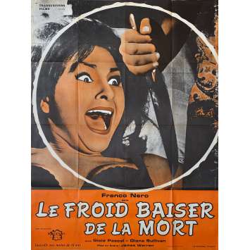 LE FROID BAISER DE LA MORT Affiche de film - 120x160 cm. - 1966 - Franco Nero, Mino Guerrini