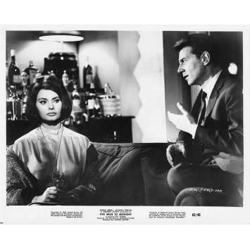 FIVE MILES TO MIDNIGHT Original Movie Still 19-A - 8x10 in. - 1962 - Anatole Litvak, Sophia Loren, Anthony Perkins
