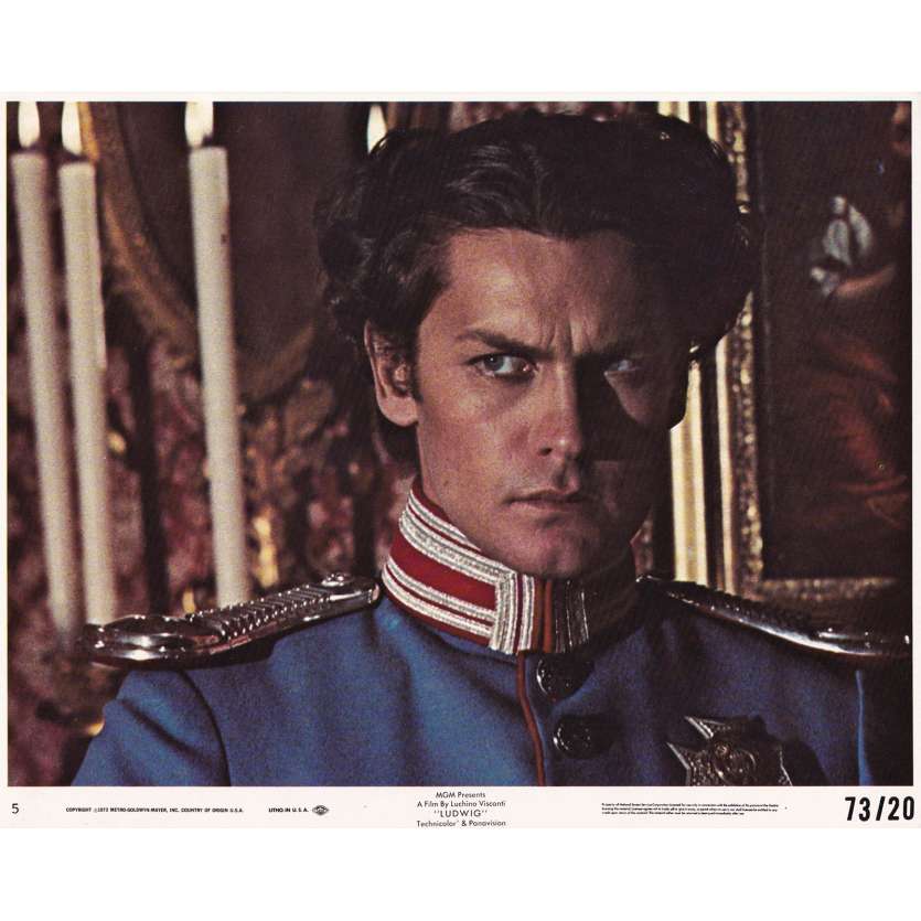 LUDWIG Photo de film N5 - 20x25 cm. - 1973 - Helmut Berger, Luchino Visconti