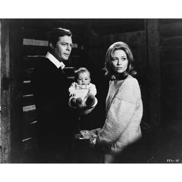 LE TEMPS DES AMANTS Photo de presse PFL-15 - 20x25 cm. - 1968 - Marcello Mastroianni, Faye Dunaway, Vittorio De Sica