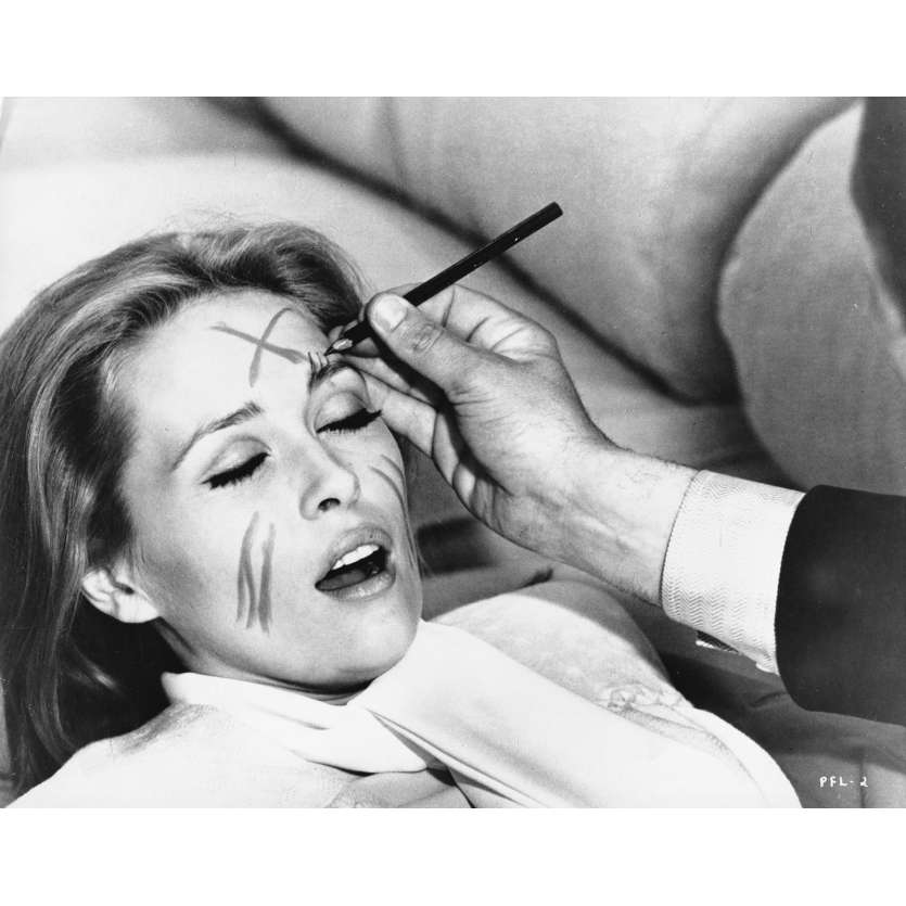 LE TEMPS DES AMANTS Photo de presse PFL-2 - 20x25 cm. - 1968 - Marcello Mastroianni, Faye Dunaway, Vittorio De Sica